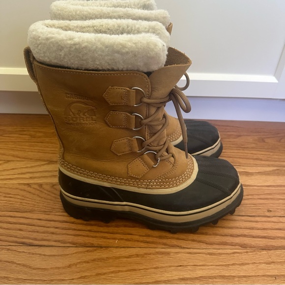 Sorel Caribou winter snow Boots size 7 women’s waterproof brown - Picture 5 of 10